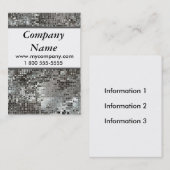 おもしろいのスパンコールは大きい名刺を見ます 名刺 (正面/裏面)