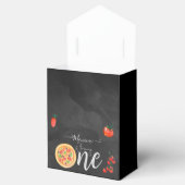 おもしろいのスライス、最初のピザ誕生日 フェイバーボックス (オープン)