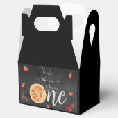 おもしろいのスライス、最初のピザ誕生日 フェイバーボックス (オープン)