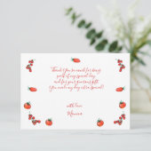 おもしろいのスライス、最初の誕生日 サンキューカード (スタンド正面)