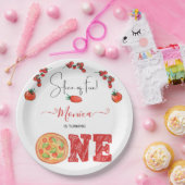 おもしろいのスライス、最初の誕生日 ペーパープレート (パーティー)