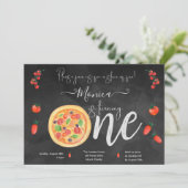 おもしろいのスライス、最初の誕生日 招待状 (スタンド正面)