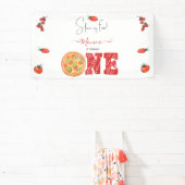 おもしろいのスライス、最初の誕生日 横断幕 (インサイチュ)