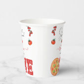 おもしろいのスライス、最初の誕生日 紙コップ (右)