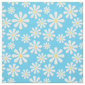 おもしろいのデイジーの一突き色の背景の生地 ファブリック (見本)