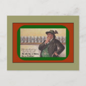 おもしろいのドイツの諺の郵便はがきの~彼にWHO CHOICE~があります ポストカード (正面)