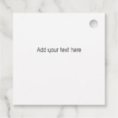 おもしろいのハイファーまたはブルジェンダーの表示 フェイバータグ (裏面)