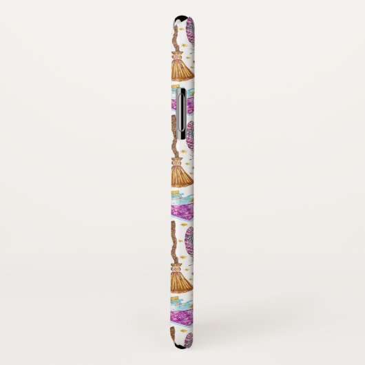 おもしろいのハロウィンかわいいパターン Case-Mate iPhoneケース (裏面/右)