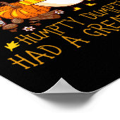 おもしろいのハンプティ・ダンプティは素晴らし秋 ポスター (角)