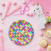 おもしろいのパズル ペーパープレート (パーティー)