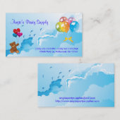 おもしろいのパーティーの供給 名刺 (正面/裏面)