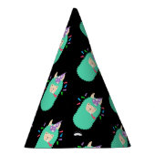 おもしろいのパーティーのEmojiのラマ パーティーハット (右)