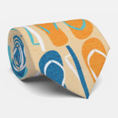 おもしろいのビーチサンダル ネクタイ (ロール)