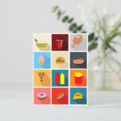 おもしろいのファースト・フード ポストカード (スタンド正面)