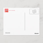 おもしろいのファースト・フード ポストカード (裏面)