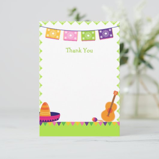おもしろいのフェスタのパーティーの多彩な誕生日のサンキューカード 招待状 (スタンド正面)