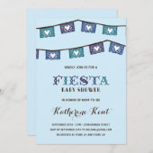 おもしろいのフェスタ|の警官のベビーシャワー 招待状 (正面/裏面)