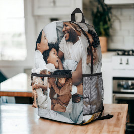 おもしろいのフォトコラージュテンプレート7枚の写真 プリントバックパック