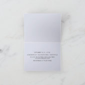 おもしろいのベビーシャワー 招待状 (内部)