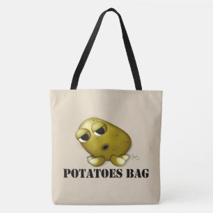 おもしろいのポテトのトートバック トートバッグ