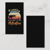 おもしろいのモチベーション恐竜のジョーク 名刺 (正面/裏面)