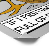 おもしろいのリタイアポスター ポスター (角)