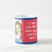 おもしろいのレトロのコーヒー・マグ コーヒーマグカップ (中央)