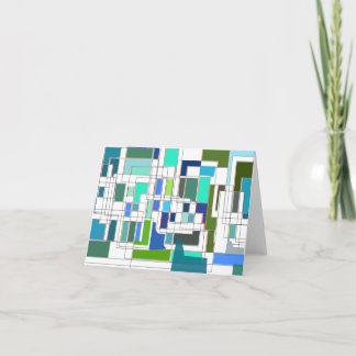 おもしろいのレトロのメッセージカード カード