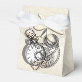 おもしろいのヴィンテージの刺激を受けたな蒸気のパンクのテーマ フェイバーボックス (正面サイド)