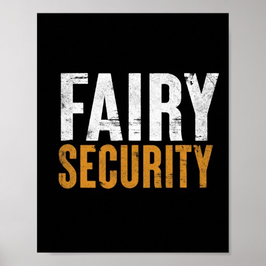 おもしろいの両親の怠惰な簡単衣装妖精セキュリティハロ ポスター (正面)
