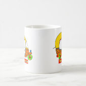 おもしろいの乗車 コーヒーマグカップ (中央)