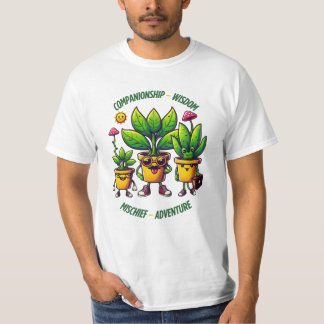 おもしろいの仲間:知恵の交友。 Tシャツ