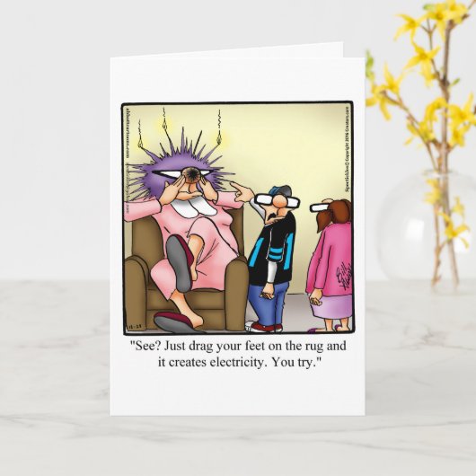 おもしろいの保Touch カード (黄色い花)