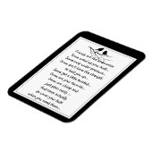 おもしろいの友人は下着の引用文鳥のような マグネット (左側)