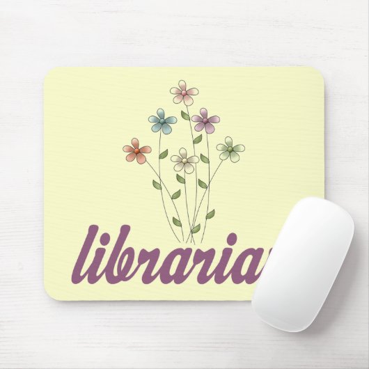 おもしろいの司書 マウスパッド (マウス)