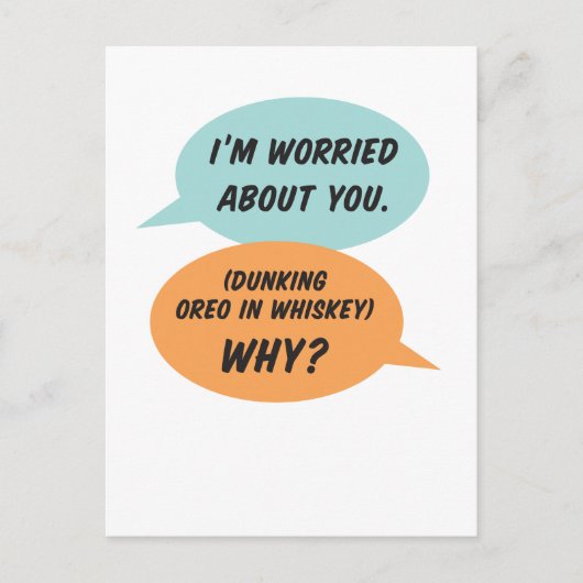 おもしろいの場合 – 友人でチェックインのパンデミックなジョーク ポストカード (正面)