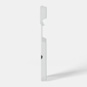 おもしろいの奇妙なホルスタイン牛のファーム動物 iPhoneケース (左側面)