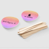 おもしろいの女の子のトリピン'宛先…カラフル ハンドファン (組立なし)