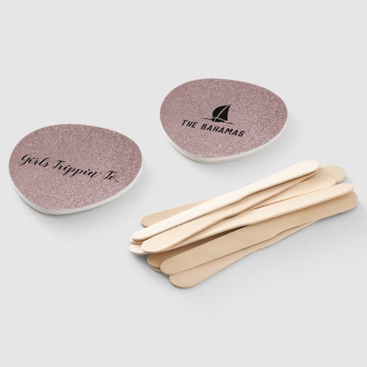 おもしろいの女の子トリピン'へ…宛先バラ金ゴールド ハンドファン (組立なし)