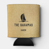 おもしろいの女の子トリピンへ…宛先金ゴールド 缶クーラー (裏面)