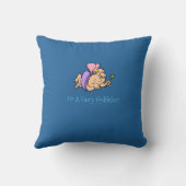 おもしろいの妖精及び妖精の教父の装飾用クッション クッション (裏面)