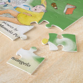 おもしろいの子供のジグソーパズル ジグソーパズル (側面)