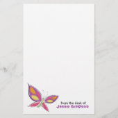 おもしろいの子供のパーソナライズな文房具 便箋 (正面)