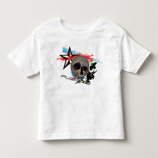 おもしろいの子供のワイシャツ トドラーTシャツ (正面)