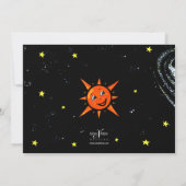 おもしろいの宇宙の招待状 招待状 (裏面)