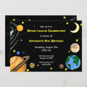 おもしろいの宇宙の招待状 招待状 (正面/裏面)