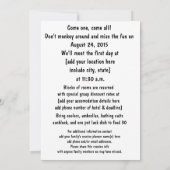 おもしろいの家族会 招待状 (裏面)