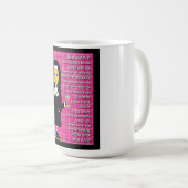 おもしろいの尼僧 コーヒーマグカップ (正面右)