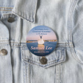 おもしろいの巡航の名前入りの記章 缶バッジ (インサイチュ)