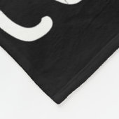 おもしろいの怠惰なハロウィーンこれは私の悪役の衣装である フリースブランケット (角)